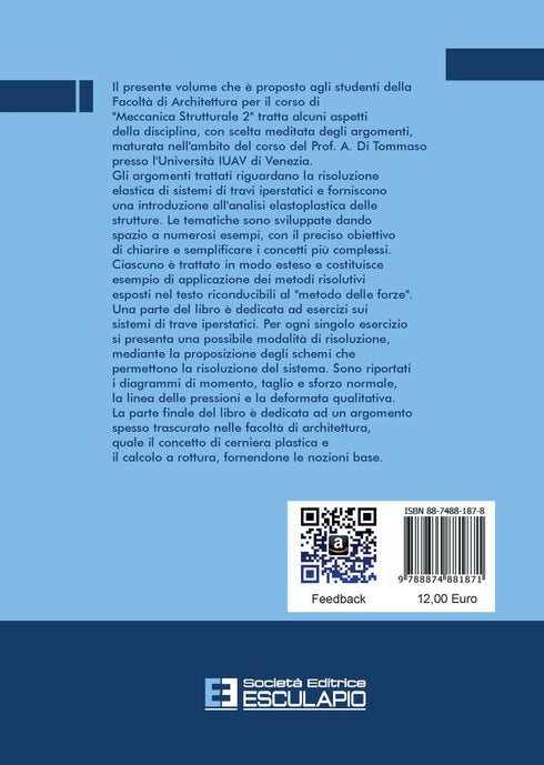 ZERBO - Problemi di meccanica strutturale iperstatica e calcolo a rottura